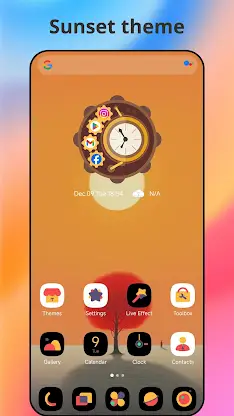 Focus OS Launcher, Time screenshot 3