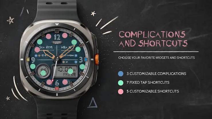 Back To School Watch Face screenshot 4