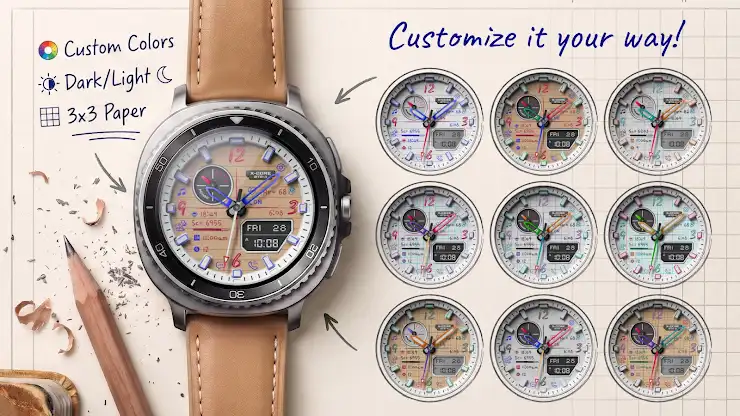 Back To School-N Watch Face screenshot 5