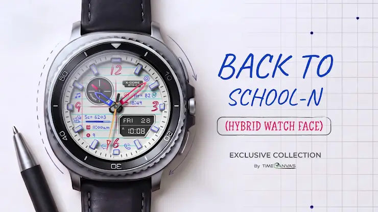 Back To School-N Watch Face screenshot 1