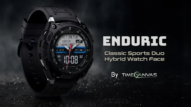 Enduric : Hybrid Watch Face screenshot 1