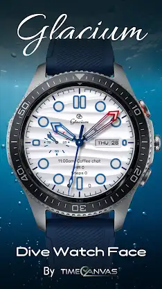 Glacium : Dive Watch Face screenshot 1