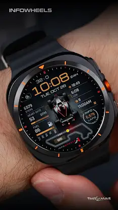 Info Wheels Digital Watch Face screenshot 4
