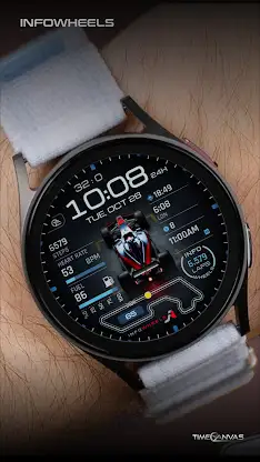 Info Wheels Digital Watch Face screenshot 6