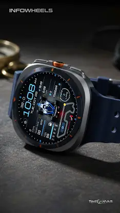 Info Wheels Digital Watch Face screenshot 5