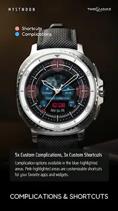 Mystmoon : Luxury Watch Face screenshot 5