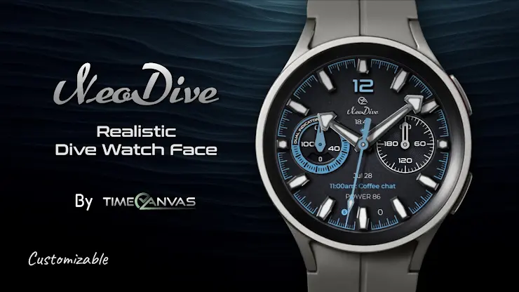 NeoDive : Diver Watch Face screenshot 1