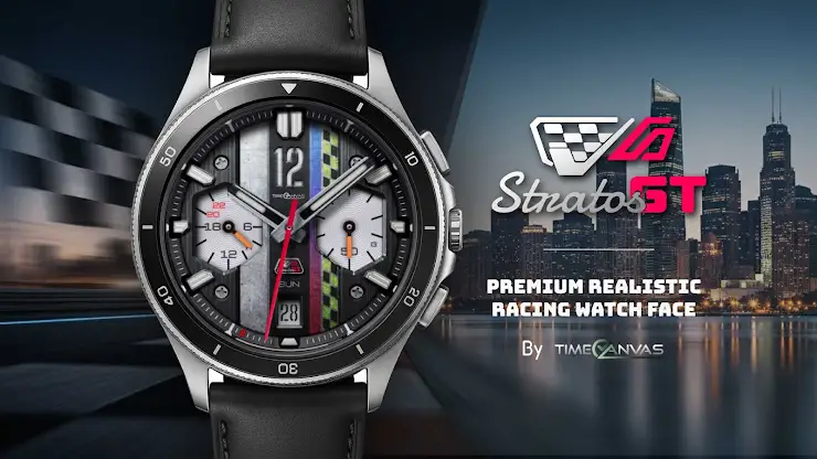 StratosGT Racing Watch Face screenshot 1