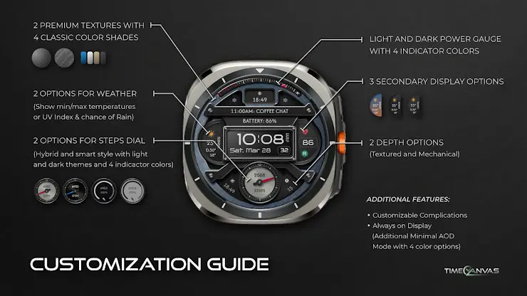 Venture Digital Watch Face screenshot 3