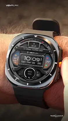 Venture Digital Watch Face screenshot 7