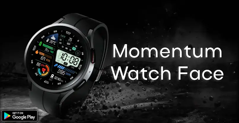 DIGI Momentum WS9 Watch Face screenshot 1
