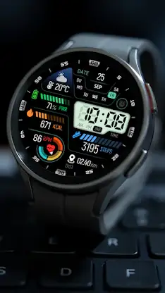 DIGI Momentum WS9 Watch Face screenshot 2