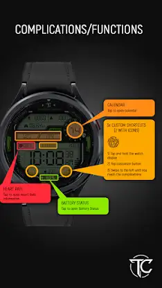 DIGI Tactical TC11 Watch Face screenshot 5