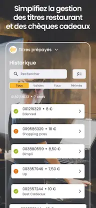 Titres Prépayés screenshot 1