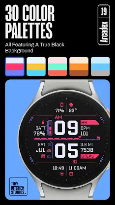 TKS 19 Arcadex Watch Face screenshot 3