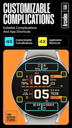 TKS 19 Arcadex Watch Face screenshot 5