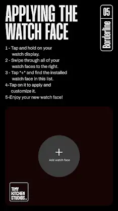 TKS 05 Borderline Watch Face screenshot 6