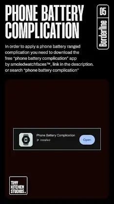 TKS 05 Borderline Watch Face screenshot 8