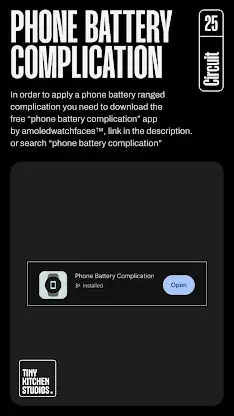 TKS 25 Circuit Watch Face screenshot 8