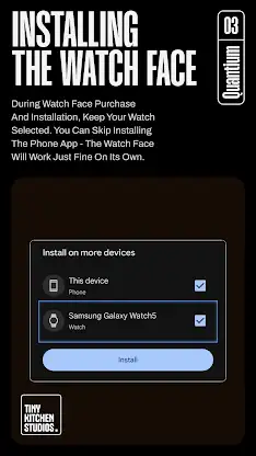 TKS 03 Quantium Watch Face screenshot 7