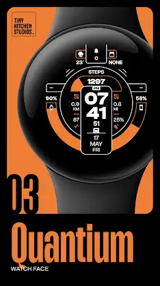TKS 03 Quantium Watch Face screenshot 1