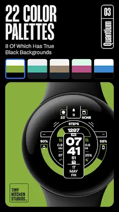 TKS 03 Quantium Watch Face screenshot 3