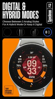 TKS 12 Specimen Watch Face screenshot 4