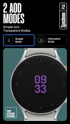 TKS 12 Specimen Watch Face screenshot 5