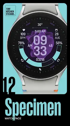 TKS 12 Specimen Watch Face screenshot 1