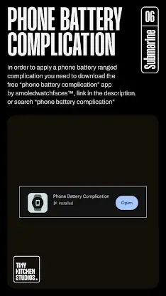 TKS 06 Submarine Watch Face screenshot 8