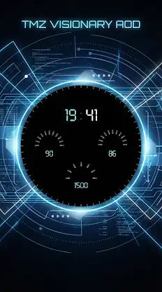 Watch Face Hybrid Digital TMZ screenshot 5