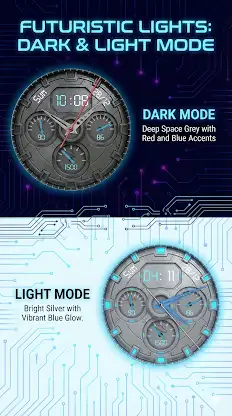 Watch Face Hybrid Digital TMZ screenshot 1