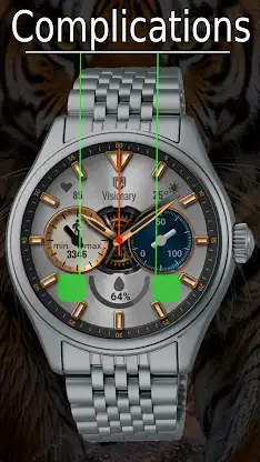 Realistic  Analog Watch Face screenshot 3