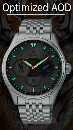Realistic  Analog Watch Face screenshot 2