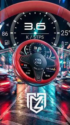 Car Dashboard Watch Face TMZ screenshot 3