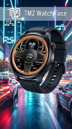 Car Dashboard Watch Face TMZ screenshot 1