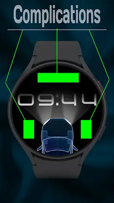 Car Watch Face screenshot 3