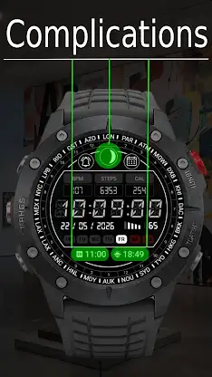 Tactical Watch Face screenshot 3