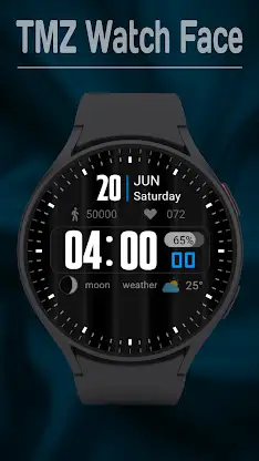 Digital Amoled Watch Face screenshot 1