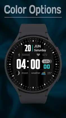 Digital Amoled Watch Face screenshot 4