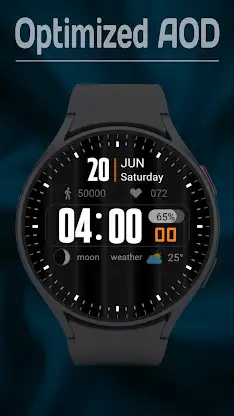 Digital Amoled Watch Face screenshot 3
