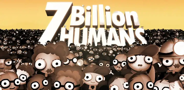 7 Billion Humans — Android game banner