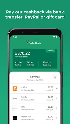 TopCashback: Cashback & Offers screenshot 5