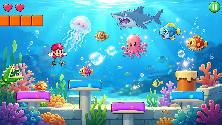 Super Malin Jump:run game screenshot 5