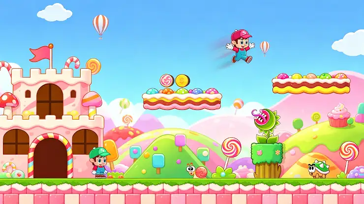 Super Malin Jump:run game screenshot 3