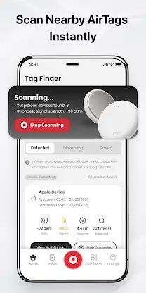 Tracker Alert & Device Scan screenshot 2
