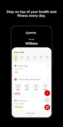 DHF App screenshot 2
