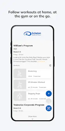 Echelon Fitness screenshot 3