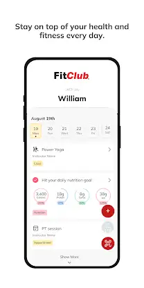 FitClub Members screenshot 2