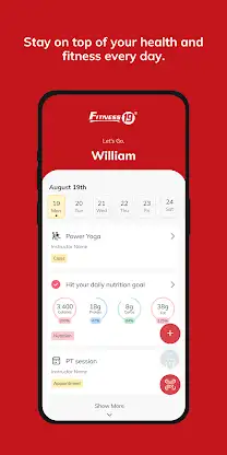 Fitness 19 MI screenshot 2
